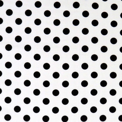 Black and white polka dot crib sheet sale